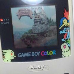 Nintendo Gameboy Color Limited Edition Pokemon Center console BoxedFROM JAPAN