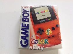 Nintendo Gameboy Color Orange Rare Edition Yedigun