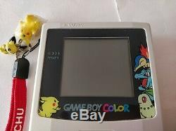 Nintendo Gameboy Color Pokemon Center Limited Edition console Boxed tested-c0114
