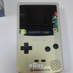 Nintendo Gameboy Color Pokemon Center Limited Edition console Boxed xx100