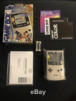 Nintendo Gameboy Color Pokemon Gold Silver Limited NEW SHIPSFAST AUTHENTIC