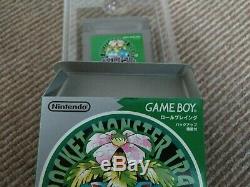 Nintendo Gameboy Color Pokemon Green Complete Boxed Japanese import A+ Map MINT