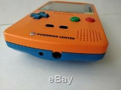 Nintendo Gameboy Color Pokemon Limited edition Orange color console, Boxed-b1120