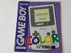 Nintendo Gameboy Color Pokemon Limited edition Orange color console, Boxed-d0729