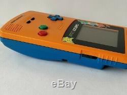 Nintendo Gameboy Color Pokemon Limited edition Orange color console, Game-b313
