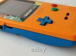 Nintendo Gameboy Color Pokemon Limited edition Orange color console, Game-c0317