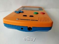 Nintendo Gameboy Color Pokemon Limited edition Orange color console, Game-c0331