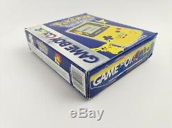 Nintendo Gameboy Color Pokemon Special Edition Ovp Pal Game Boy