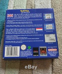 Nintendo Gameboy Color Pokemon Special Edition With Pokemon Red And Blue Boxed