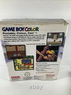 Nintendo Gameboy Color Purple (GC) Console Boxed