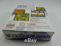 Nintendo Gameboy Color Purple Retro Vintage Genuine Mint Boxed