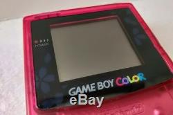 Nintendo Gameboy Color SAKURA TAISEN WARS Limited edition console, Game set-b113