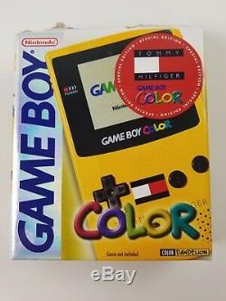 Nintendo Gameboy Color Tommy Hilfiger Special Edition Yellow with Box