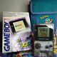 Nintendo Gameboy Color Transparent/atomic Purple Boxed Tested And Working