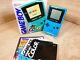 Nintendo Gameboy Color Turquoise Console Boxed Manuals