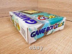 Nintendo Gameboy Color Turquoise Console Boxed Manuals