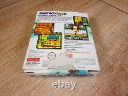 Nintendo Gameboy Color Turquoise Console Boxed Manuals