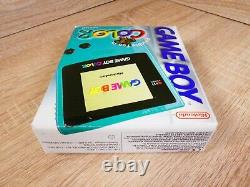 Nintendo Gameboy Color Turquoise Console Boxed Manuals