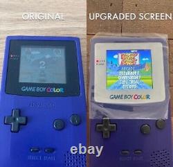 Nintendo Gameboy Color Upgraded LCD Backlit Backlight Screen Original Shell GBC
