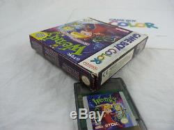 Nintendo Gameboy Color Wendy Every Witch Way cib ULTRA RARE