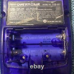 Nintendo Gameboy Color console Toys R US Midnight Blue Japan GBC Game boy Gifts