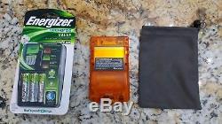 Nintendo Gameboy Color with backlit ags101 mod Clear Orange shell