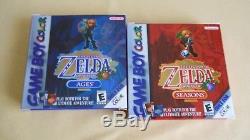 Nintendo Gameboy Colorzelda Oracle Of Ages And Seasons Games And 2 Guides