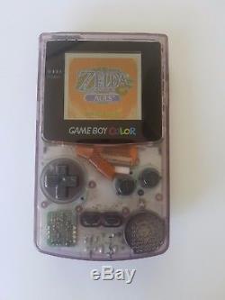 Nintendo Gameboy Colour AGS-101 Original Clear Atomic Purple