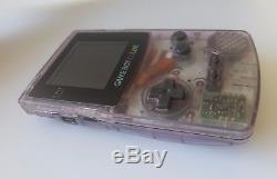 Nintendo Gameboy Colour AGS-101 Original Clear Atomic Purple