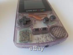 Nintendo Gameboy Colour AGS-101 Original Clear Atomic Purple