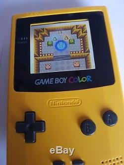 Nintendo Gameboy Colour AGS-101 Original Yellow shell