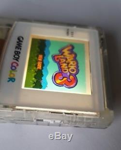 Nintendo Gameboy Colour Backlight AGS-101 Clear White Screen Lens