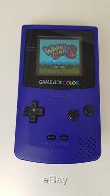 Nintendo Gameboy Colour Backlight Grape Glass Screen Lens
