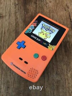 Nintendo Gameboy Colour Color Pokemon Anniversary Game Console IPS GBC Backlit