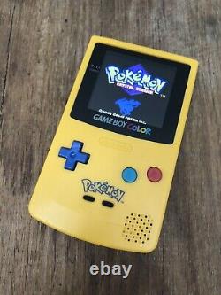 Nintendo Gameboy Colour Color Pokemon Anniversary Game Console Q5 IPS Backlit