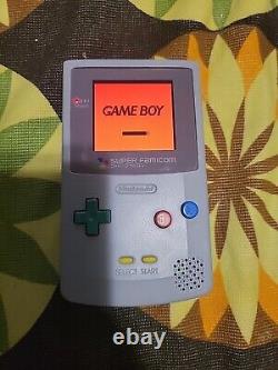 Nintendo Gameboy Colour Light Backlit Screen Mod Custom Famicom Edition