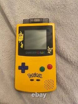 Nintendo Gameboy Colour Pokemon Pikachu Limited Edition