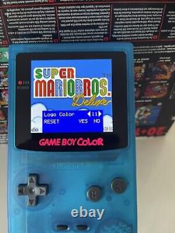 Nintendo Gameboy Colour with Brand New 2024 AMOLED Screen Mod Custom