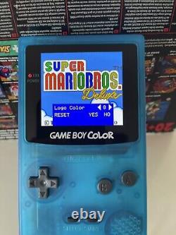 Nintendo Gameboy Colour with Brand New 2024 AMOLED Screen Mod Custom