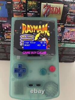 Nintendo Gameboy Colour with Brand New 2024 AMOLED Screen Mod Custom