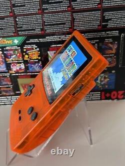 Nintendo Gameboy Colour with Brand New 2024 AMOLED Screen Mod Custom IPs