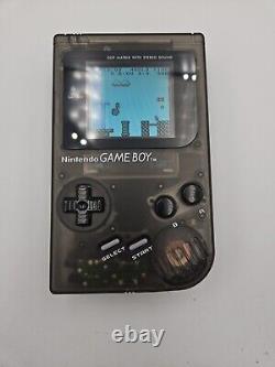 Nintendo Gameboy DMG-01 Backlight IPS V5 changeable background colour- Smoke