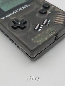 Nintendo Gameboy DMG-01 Backlight IPS V5 changeable background colour- Smoke