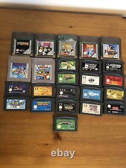 Nintendo Gameboy DMG Color Advance Games Bundle