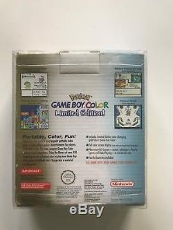 Nintendo Gameboy Game Boy Color limited Special Pokemon Silver Edition boxed