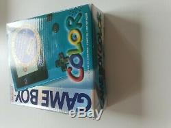 Nintendo Gameboy Game boy Color TEAL TURQUOISE Console BRAND NEW FACTORY SEALED