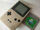 Nintendo Gameboy Light Gold Color Console Mgb-101 And Game Set/tested-b711