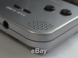 Nintendo Gameboy Light Silver color console MGB-101 Boxed set/Backlight OK-N8
