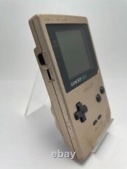 Nintendo Gameboy Light console Gold color MGB-101 GBL Tested Good+ From JAPAN