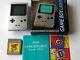Nintendo Gameboy Light Silver Color Console Boxed Set Tested/backlight Ok-q6